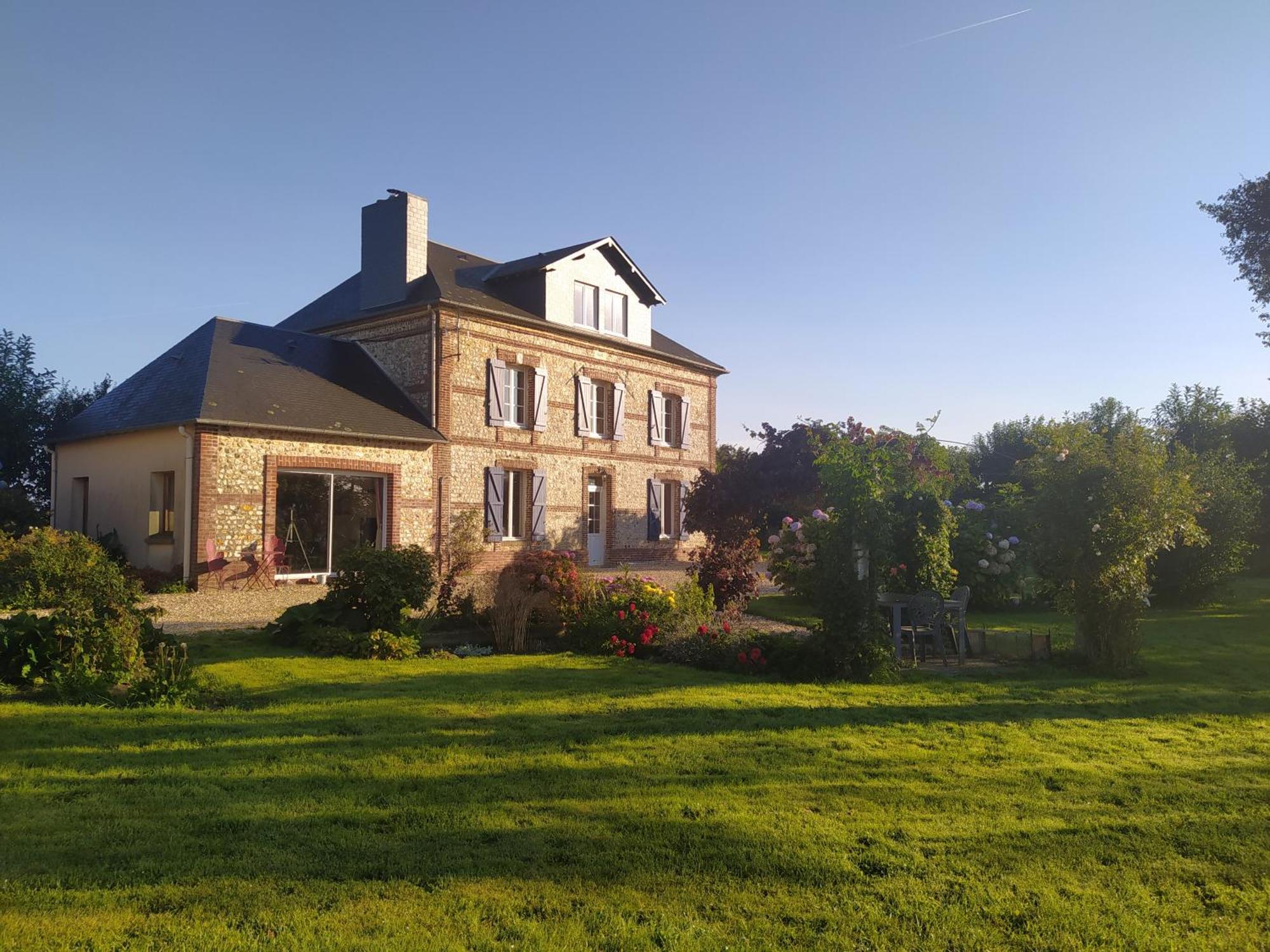Chambres D'Hotes " Le Clos Des Colimacons " Maniquerville ภายนอก รูปภาพ